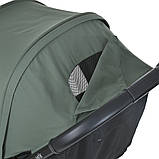 Прогулянкова коляска El Camino Muse ME 1118 Khaki Green  з автоматичним складанням, фото 6