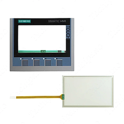 Сенсорне скло (тачскрин) та мембранна клавіатура для панелі Siemens SIMATIC KTP400 Comfort, 6AV2124-2DC01-0AX0
