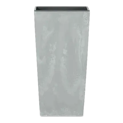Садове кашпо з ефектом бетону 40x40x75 см Urbi Square Prosperplast, фото 1