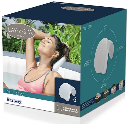 Підголівник Bestway Lay-Z-Spa 2шт, фото 1