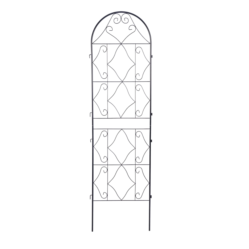 2x Підпора для Рослин 190x55 см - Сталева, Елегантна і Міцна