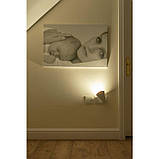 Auraglow GU10 Прожектор Uplighter Настінний світильник із розеткою, фото 3