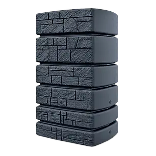 Місткість для зберігання дощової води Tower Stone 500 л антрацит Prosperplast, фото 1