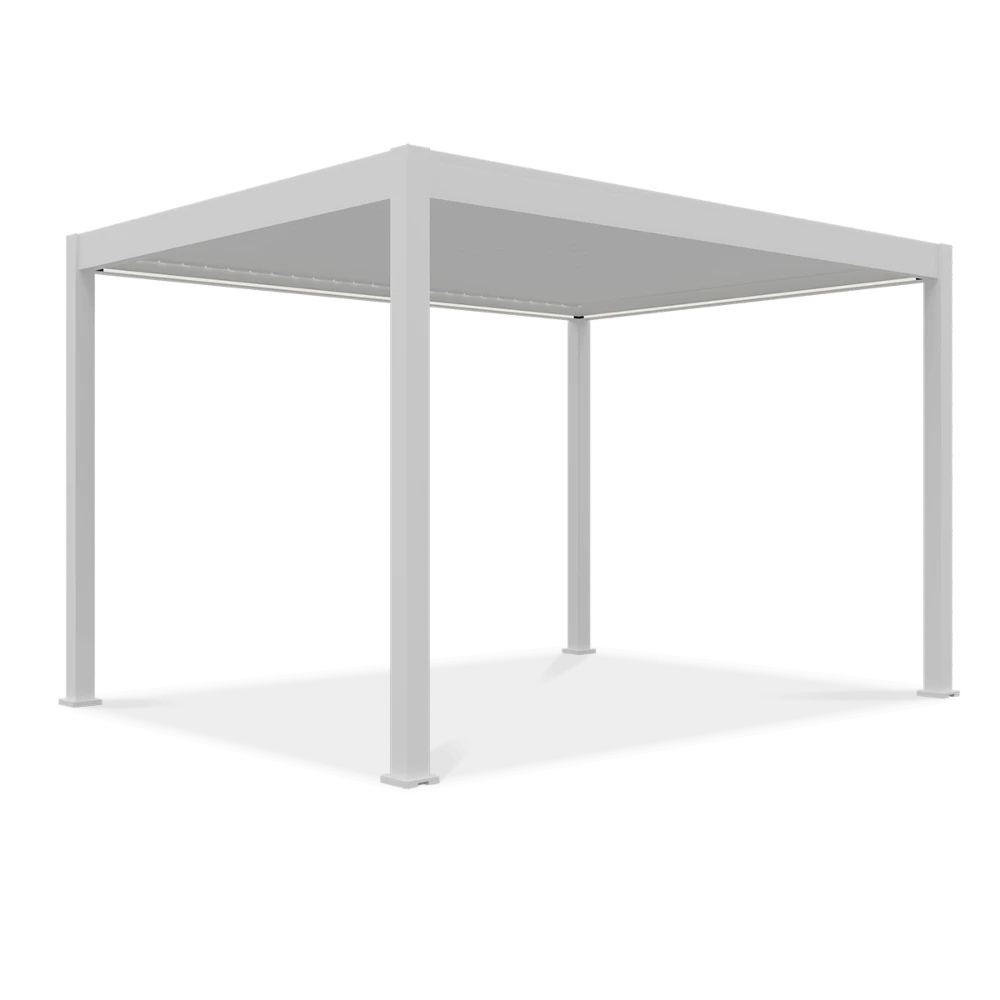 Пергола Gutroof Elegance Automatic 3x4 White з LED-підсвіткою