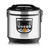 Електрична мультиварка-рисоварка RAF з антипригарною чашею 5л 900Вт R-178G, фото 3