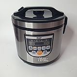Електрична мультиварка-рисоварка RAF з антипригарною чашею 5л 900Вт R-178G, фото 8