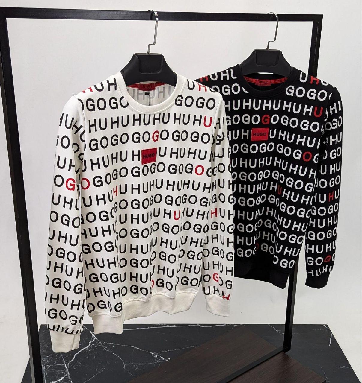 Чоловіча кофта світшот Hugo Boss CK8435 біла, фото 1