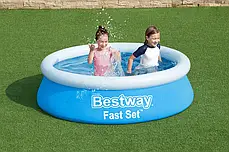 Надувний басейн для дітей Bestway 1,8x0,5м, фото 3