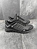 Чоловічі кросівки шкіряні Adidas Terrex Black Взуття Адідас Терекс чорні демісезонні осінні, фото 4