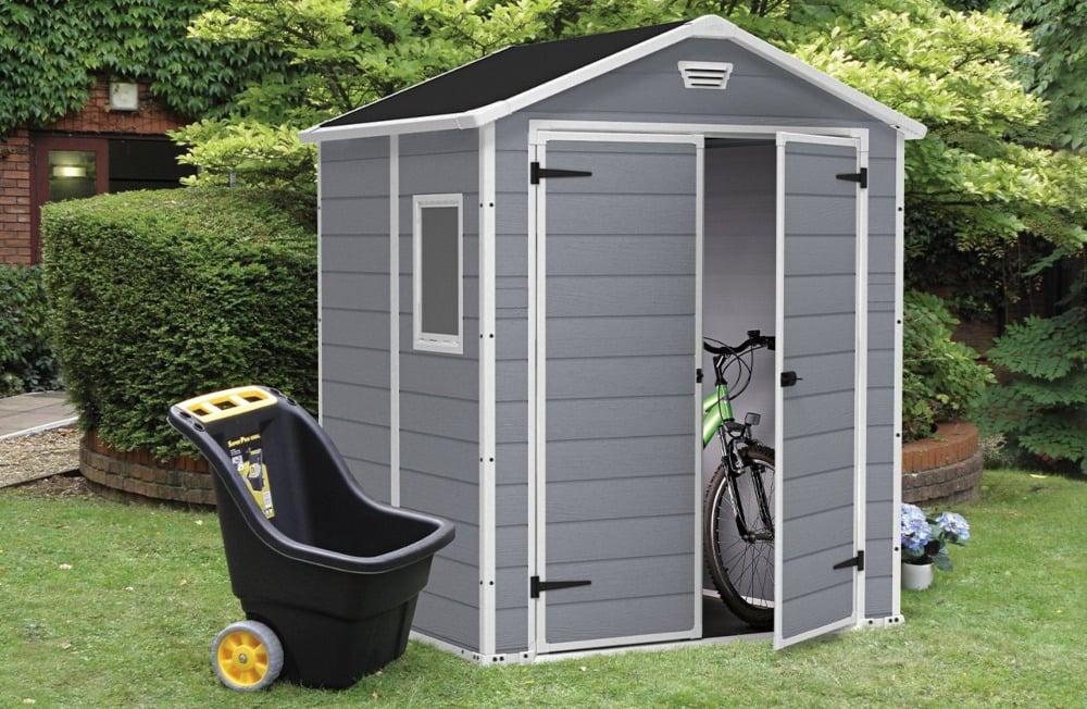 Садовий будиночок для інструментів KETER MANOR 6x5DD - 184x152см