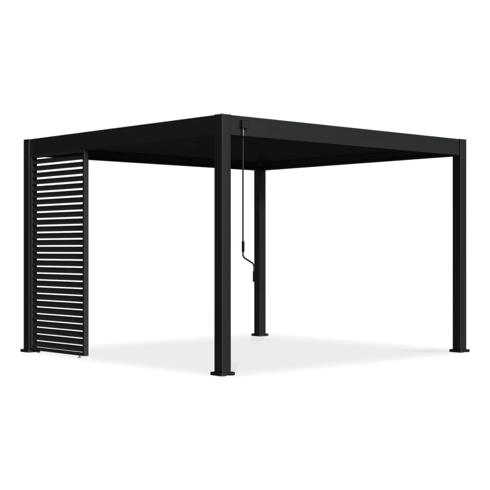 Горизонтальна жалюзійна панель для перголи Gutroof 1,2 м Антрацит