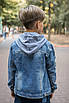 Піджак джинсовий Happy house для підлітка 8-16 років, Блакитний, 164 152, фото 2