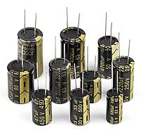 Конденсатор HE 100 мкФ 200В 13x25 105 °C 5000 годин, Low ESR з низьким імпедансом