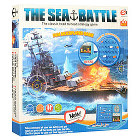 Настільна гра "Морський бій" Bambi S5507 пластикові кораблі та фішки, Toyman