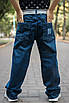 Джинси Altun багі скейтри широкі для хлопчика 9-16 років, Синій 134, фото 4