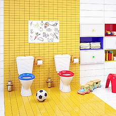 Унітаз-компакт KOLO Bambi S10990000 дитячий із сидінням з поліпропілену, фото 4