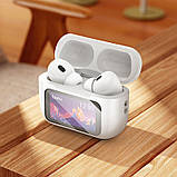Бездротові навушники Hoco EW72 з дисплеєм білі, фото 9