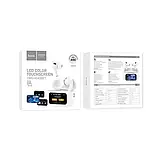 Бездротові навушники Hoco EW72 з дисплеєм білі, фото 7