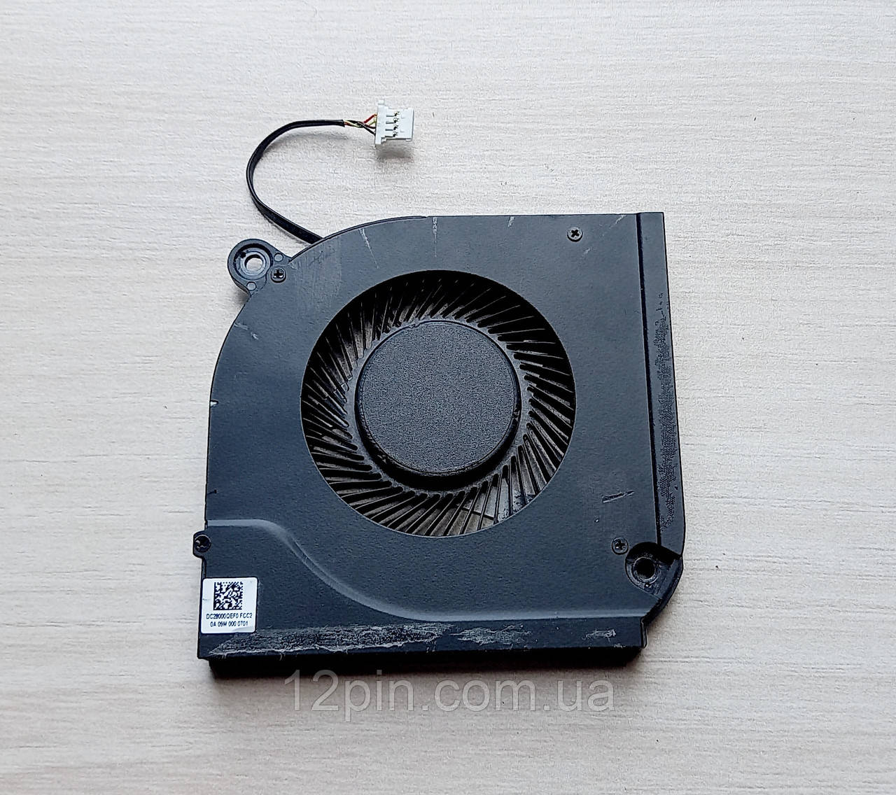 Вентилятор DC28000QEF0 для ВІДЕОКАРТТИ Acer Nitro 5 AN515-55 б.у. оригінал, фото 1