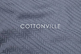 Піке косичка 240 см Сіро-синій