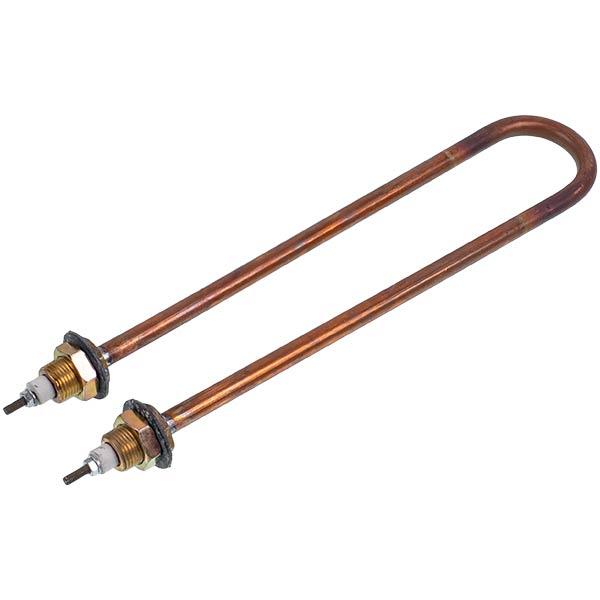Тен для дистилятора 2500W (мідний) L=325mm M18 (прямий)
