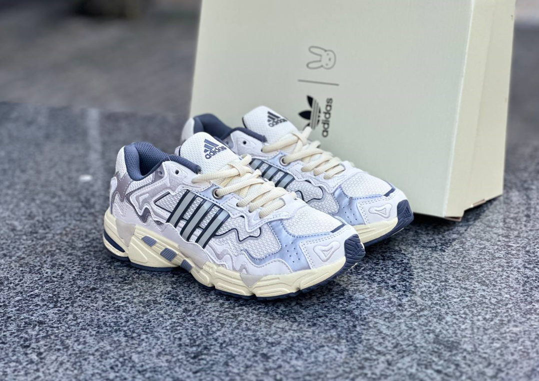 Чоловічі кросівки Adidas Response x bad bunny cl grey beige Адідас Респонс сірі низькі молодіжні весна осінь
