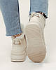 Черевики зимові Phany 2055727 36 молочні шкіра, фото 6