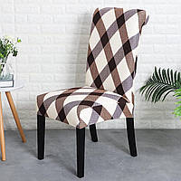 Чохол на стілець натяжний Elastic chair cover 50 х 40 см ~ 65 х 45 см (R89951)