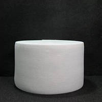 Широка білизняна резинка для одягу  білий 9 см х 22,5 м