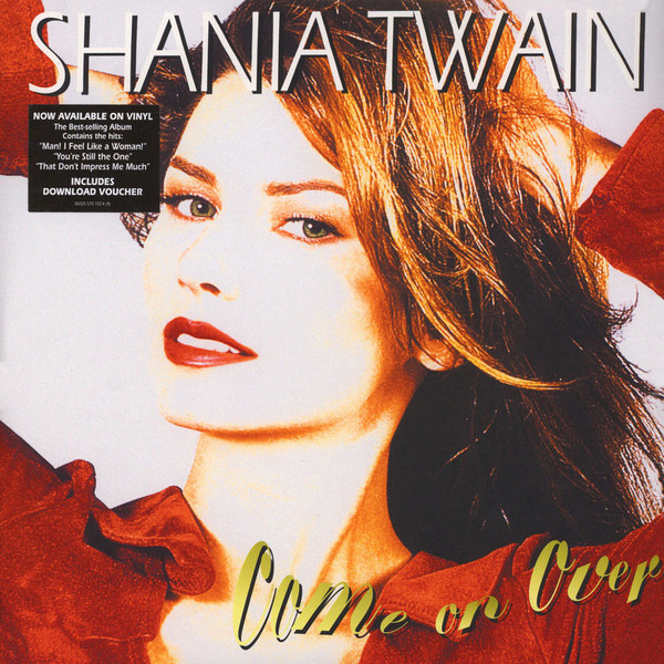 Shania Twain — Come On Over 2 LP Set 2016 ) Mercury/EU Mint Вінілова пластинка (art.245650), фото 1