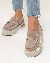 Лофери утеплені Phany 6902004 36 візон замша