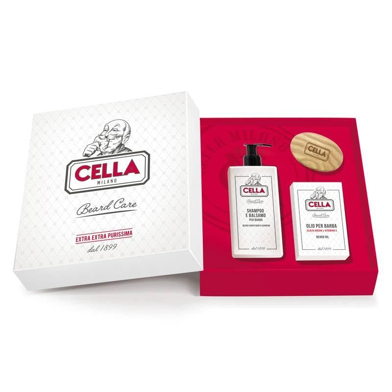 Подарунковий набір по догляду за бородою Cella Gift Set Beard Care