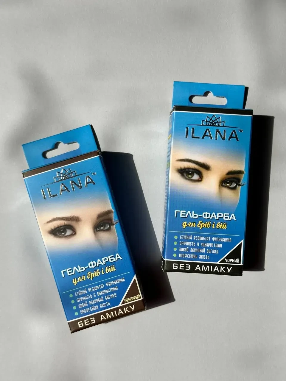 Фарба для брів та вій ILANA без аміаку 2.1 гр, Декор (Оригінал)
