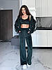 Жіночий костюм трійка велюр, фото 5
