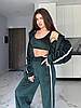 Жіночий костюм трійка велюр, фото 7