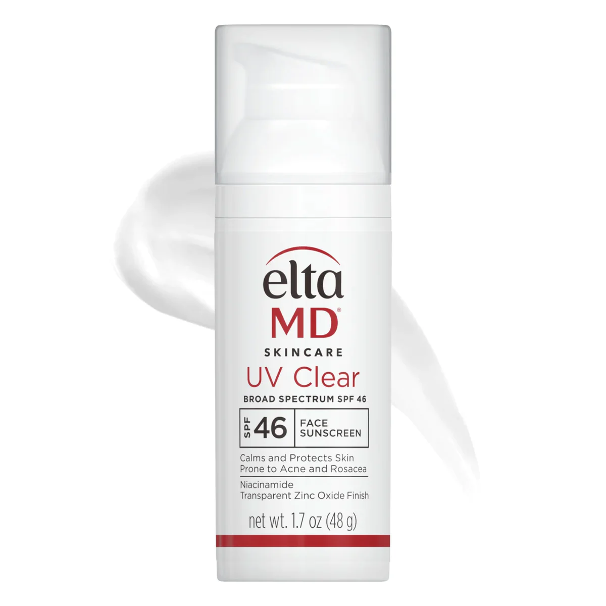Сонцезахисний крем для обличчя проти пігментації EltaMD UV Clear Broad-Spectrum SPF 46, 48g