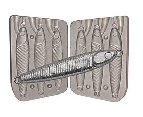 Форма для пилкера для риболовлі, форма для лиття пількера 30г, 40г, 55г