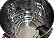 Промисловий пилосос на 2000 Вт із контейнером 18 л на коліщатках Domotec MS-4413 Циклонний пилосос, фото 8