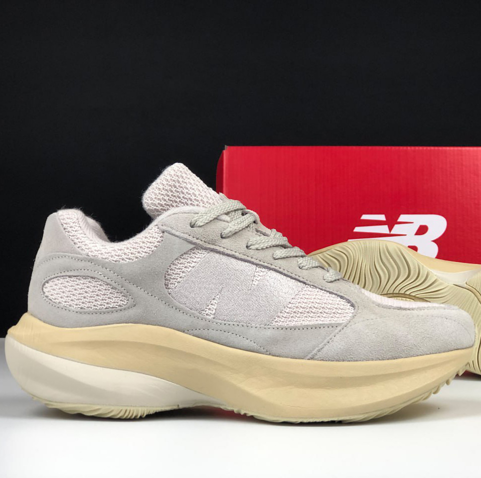 Чоловічі кросівки New Balance WRPD Runner замшеві молодіжні бежеві