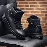 Шкіряні Чоловічі зимові черевики натуральна шкіра зима з хутром, Чоловічі черевики на товстій підошві *43*, фото 3