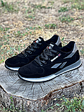 Кросівки Reebok осінь чоловічі замша, Замшеві кросівки чорні *210 ч/сер*, фото 5
