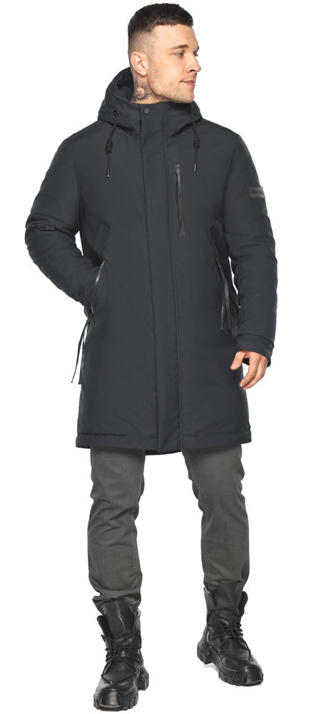 Чоловіча зимова куртка в графітовому кольорі модель 15608 54 (XXL)