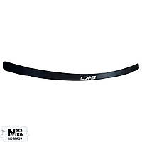 Накладка на бампер Mazda CX-5 з 2012 р. (Nataniko) карбон