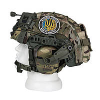 Балістичний шолом Blender Exfil Ballistic FAST Helmet с гарнітурою Walker`s Razor Slim повний комплект (кавер / навушники / ліхт