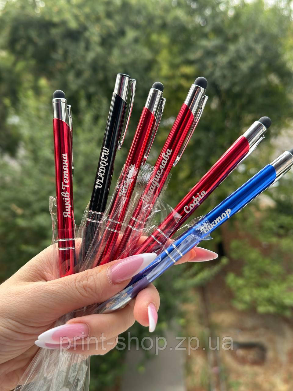 Іменна ручка з гравіюванням. Залізна ручка, фото 1