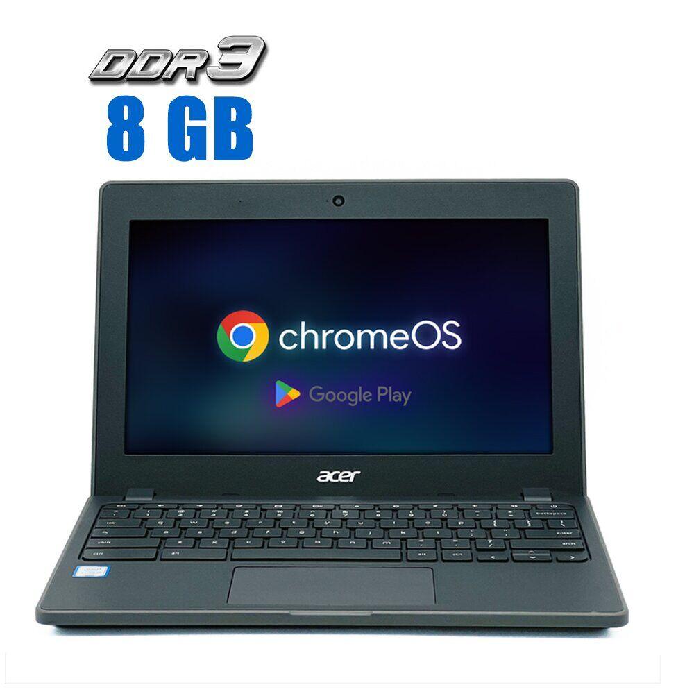 Нетбук Acer Chromebook 11 C771T-56G3/ 11.6" (1366x768) Сенсорний/ Core i5-6200U/ 8 GB RAM/ 64 GB eMMC/ HD 520