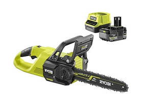 Ryobi Пила ланцюгова акумуляторна ONE+ HP RY18CSX30A-150 18B 1х5А·год ЗП шина 30 см безщіткова 13.2 м/с 3.2 кг