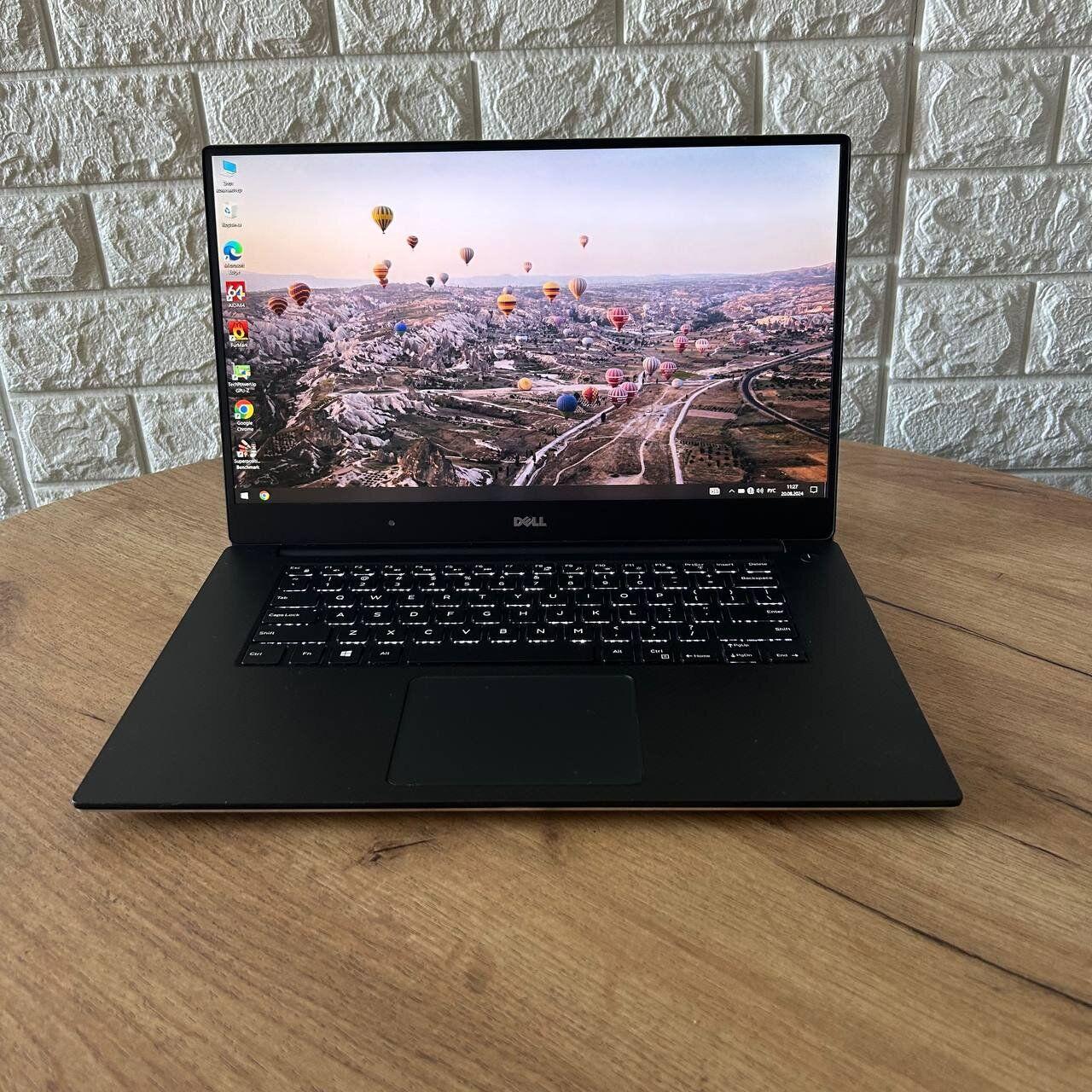 Б/в Ноутбук Б-клас Dell Precision 5520 15.6" 1920x1080| Core i7-7820HQ| 16 GB RAM| 512 GB SSD| Quadro M1200 4GB