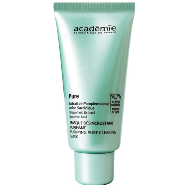 Маска для очищення пор із екстрактом грейпфрута Purifying Pore Clearing Mask Academie 50 мл, фото 1