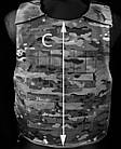 Жилет модульний S/M Cordura MultiCam® Original з балістичними пакетами : SLATE solutions/ Level NIJ III A (, фото 5
